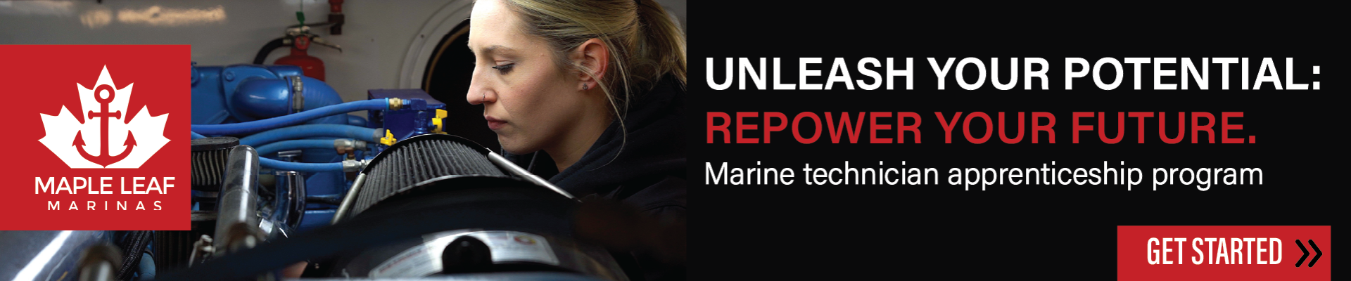 Join our apprentice program at Maple Leaf Marinas